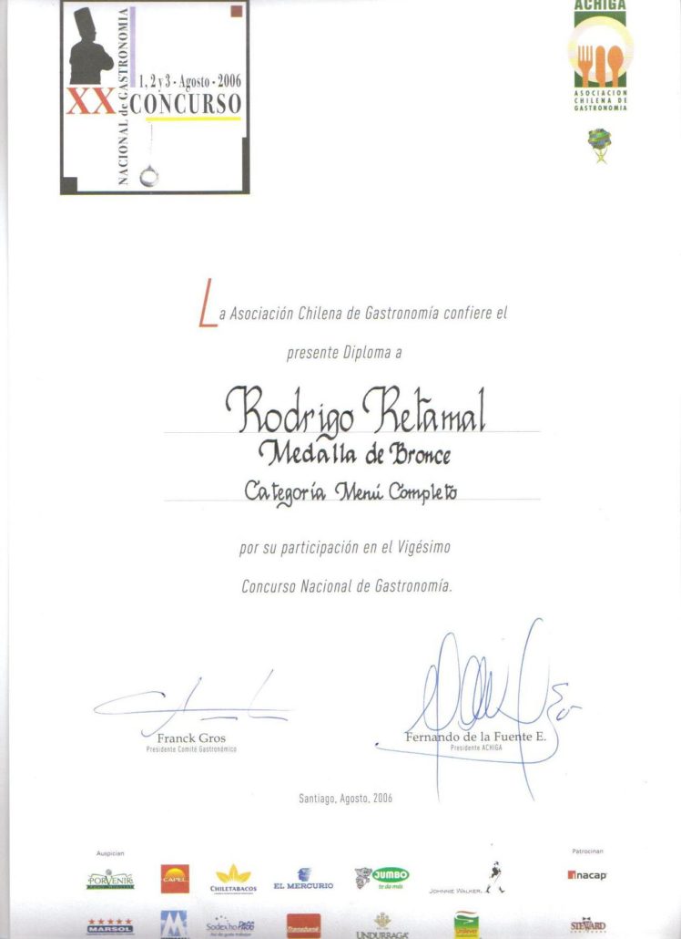 Bronzová medaile – Národní soutěž