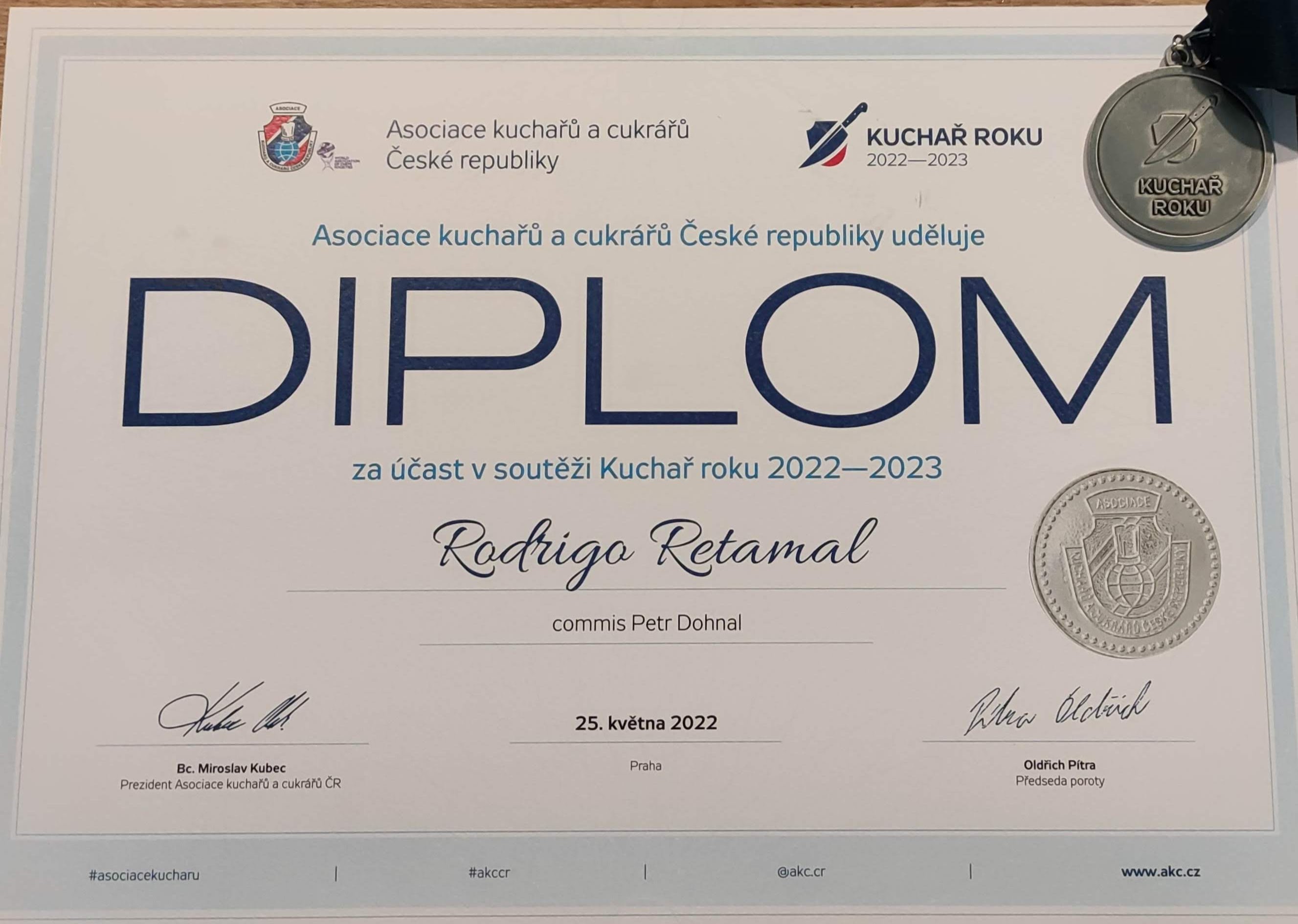 Finalista – Kuchař roku 2022/2023
