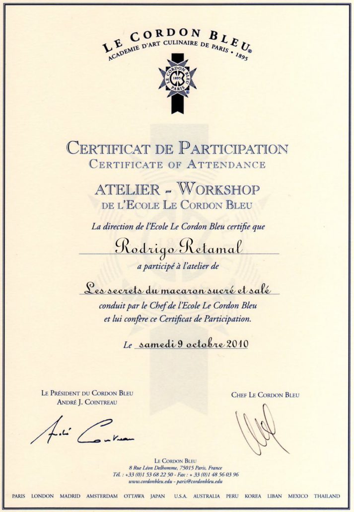 Atelier – Le Cordon Bleu Paris